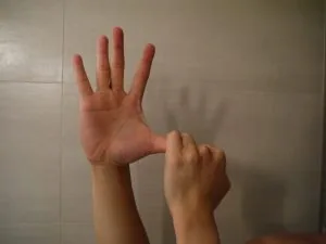 Thumb Adductor Stretch