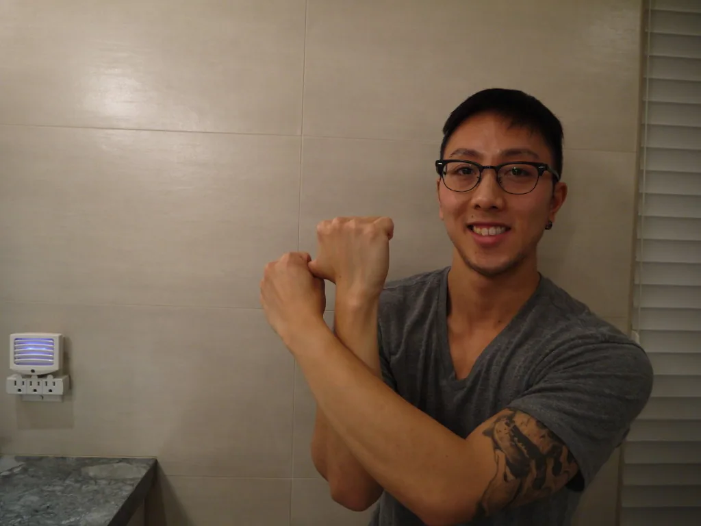 Tendon Glide with Thumb Stretch