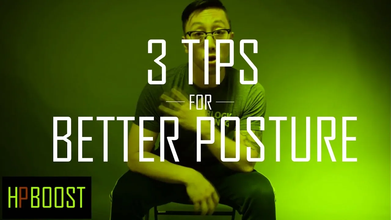 How to Have Better Gaming Posture in 3 Easy steps, Secrets for Success | HP Boost #5