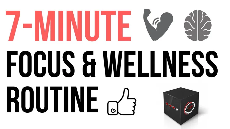 SIMPLE ROUTINE FOR GAMING HEALTH & FOCUS - 7 MINUTE WALKTHROUGH
