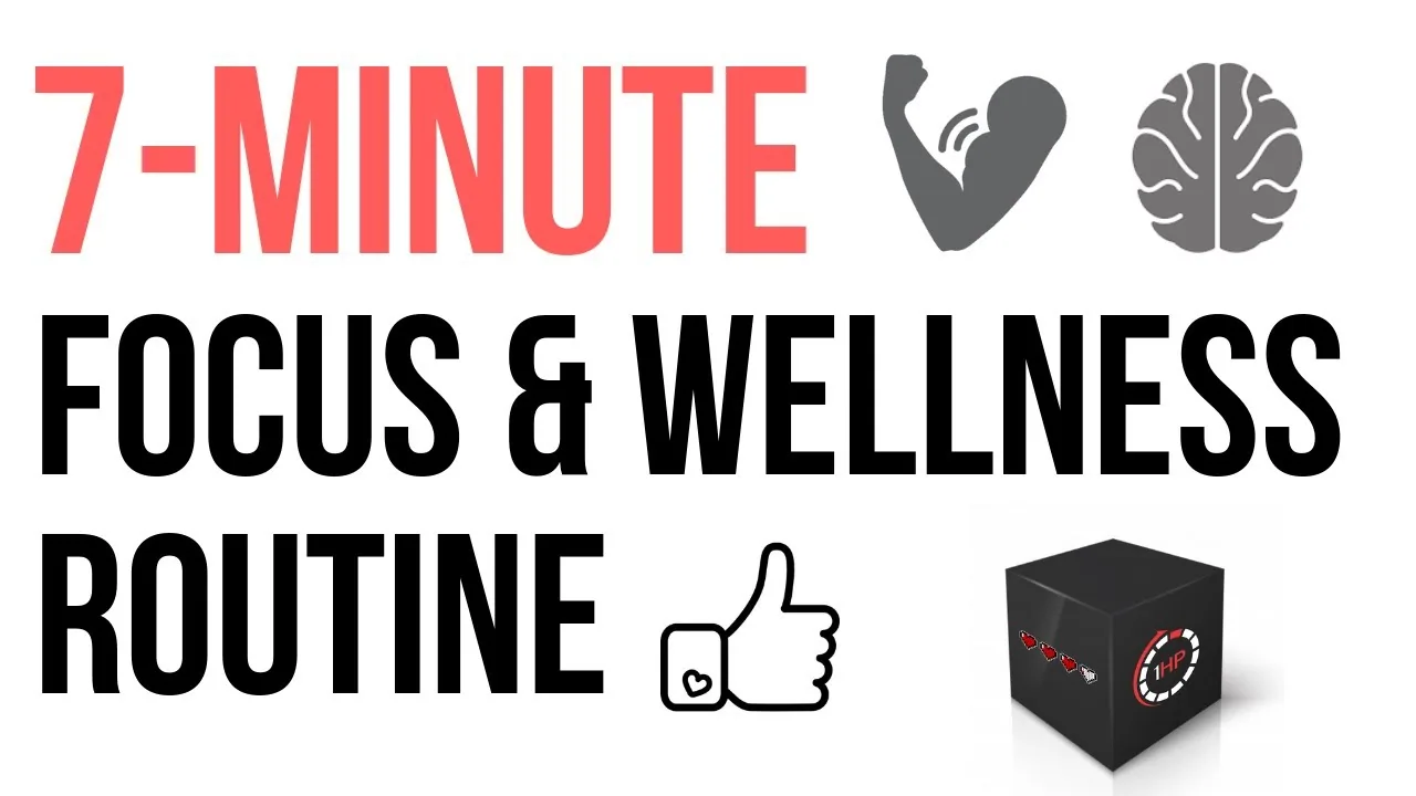 SIMPLE ROUTINE FOR GAMING HEALTH & FOCUS - 7 MINUTE WALKTHROUGH