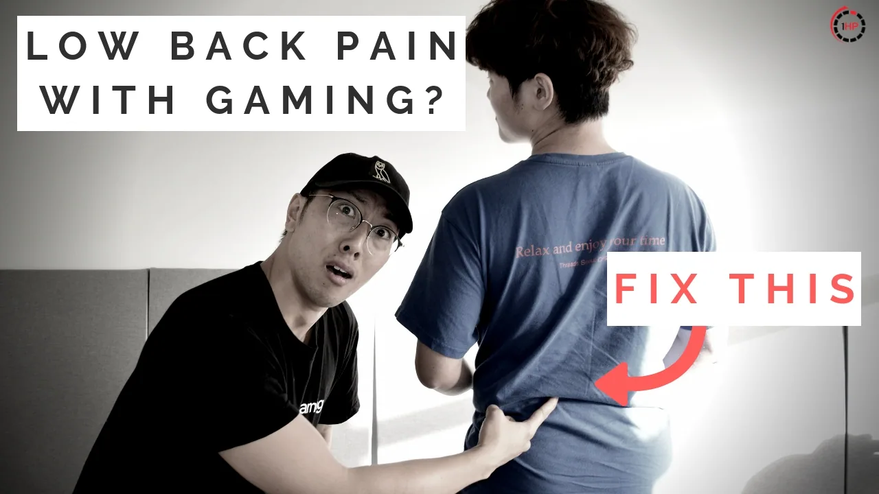 Low Back pain with Gaming? Try these exercises!