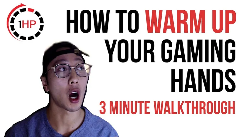 How to Warm Up Your Gaming Hands