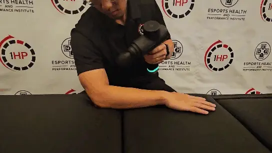 Massage Gun Guide for Forearm Muscles (Extensors)