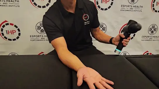 Massage Gun Guide for Forearm Muscles (Flexors)