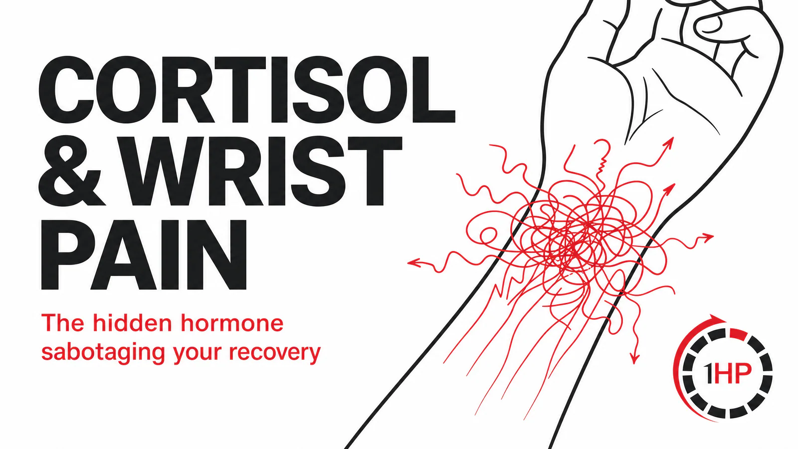 Cortisol & Wrist Pain: The Hidden Stress Hormone Sabotaging Your Recovery