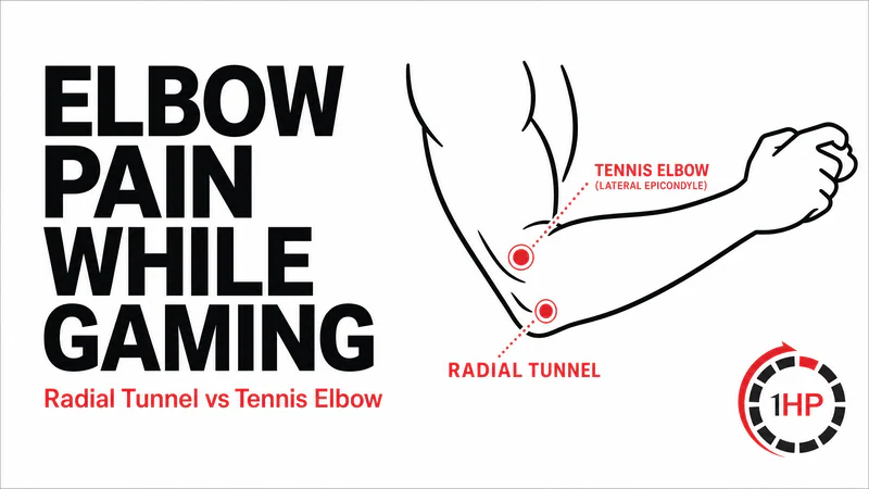 Elbow Pain While Gaming? Find Out If It’s Radial Tunnel or Tennis Elbow