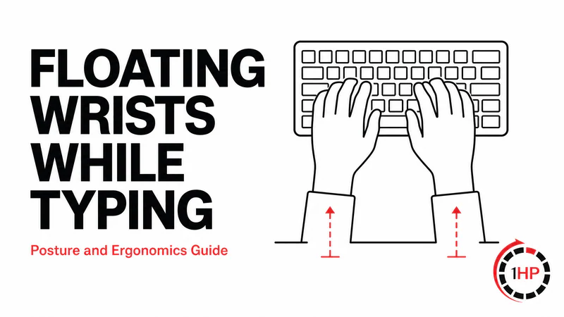 Posture and Ergonomics: Floating Wrists While Typing