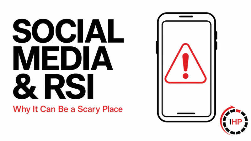Social Media Can Be a Scary Place for RSI