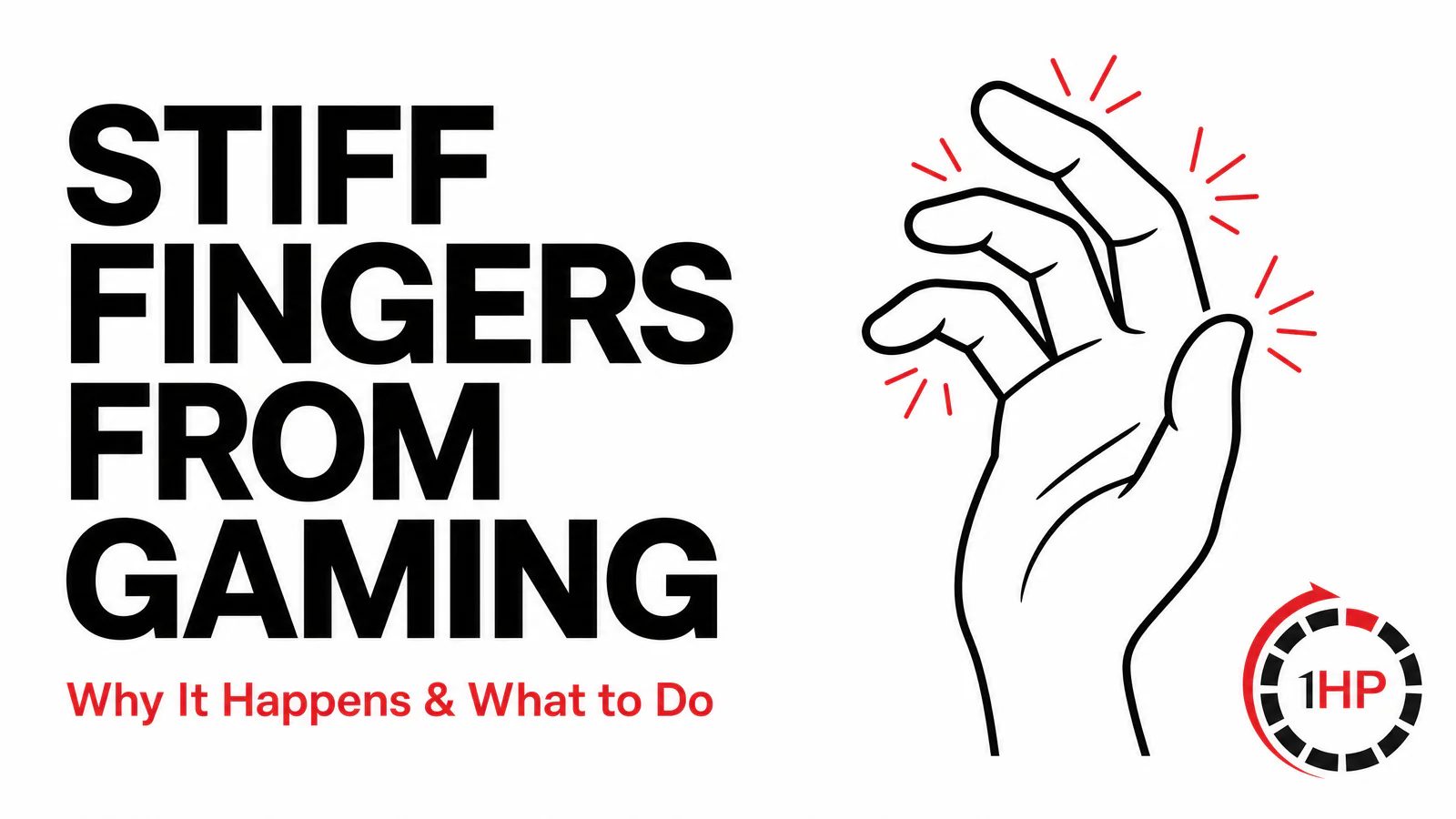 Stiff Fingers from Gaming or Coding? Here's Why It Happens—and What to Do About It