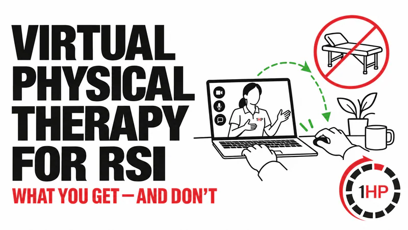 Virtual Physical Therapy for RSI: What You Get and Don’t
